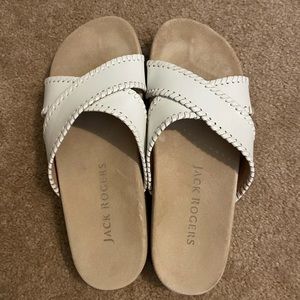 Jack Rodgers Lexi Criss-Cross sandals. Size 7